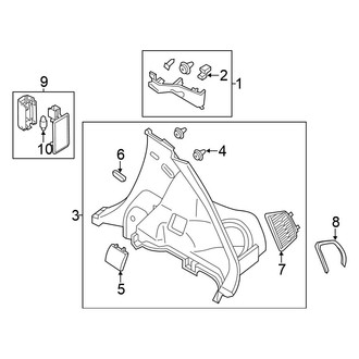 Nissan OE - Quarter Panel - Interior Trim