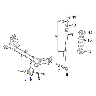 Nissan OE - Trailer Hitch Receiver Bolt