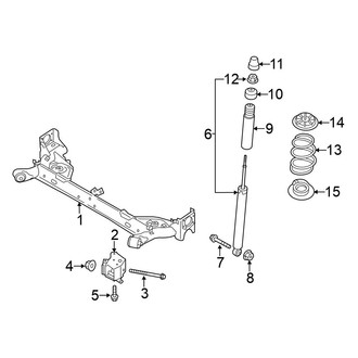 Nissan OE - Rear Suspension - Suspension Components (FWD)