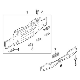 Nissan OE - Rear Body & Floor - Rear Body