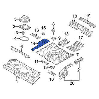 Nissan OE - Rear Left Floor Extension