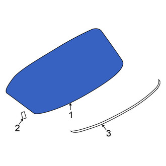 Nissan OE - Rear Liftgate Glass