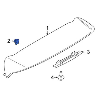 Nissan OE - Spoiler Grommet