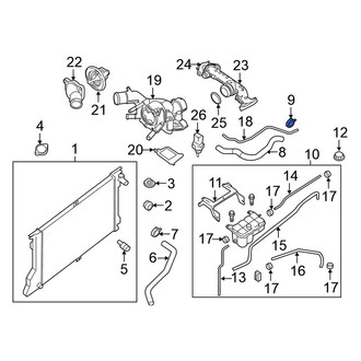 Nissan OE - Automatic Transmission Oil Cooler Clamp
