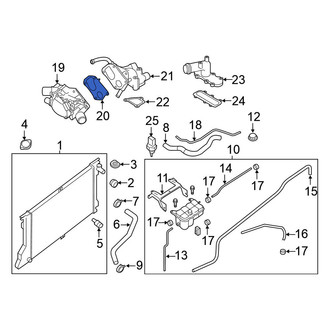 Nissan OE - HVAC Heater Control Valve Gasket