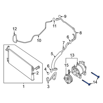 Nissan OE - Lower A/C Compressor Bolt