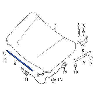 Nissan OE - Hood Seal