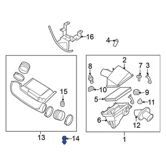 Nissan OE - Engine Cover Stud