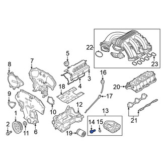 Nissan OE - Engine Oil Drain Plug