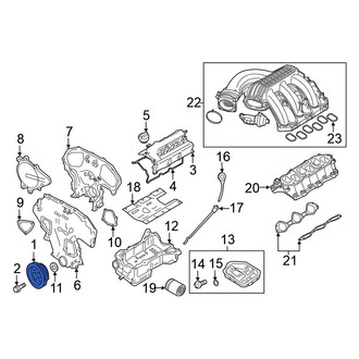 Nissan OE - Engine Crankshaft Pulley