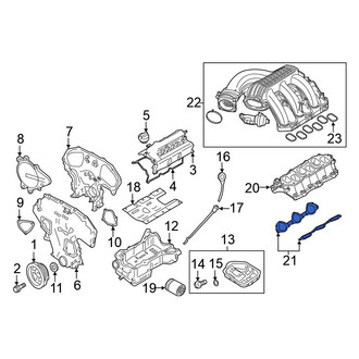 Nissan OE - Lower Engine Intake Manifold Gasket