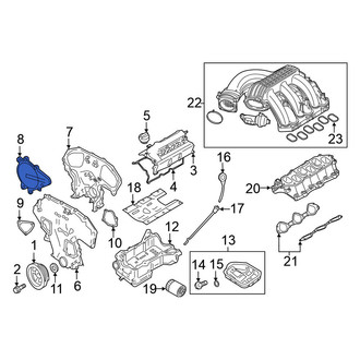 Nissan OE - Front Engine Timing Cover