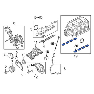 Nissan OE - Engine Intake Manifold Gasket