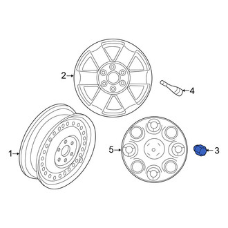 Nissan OE - Wheel Lug Nut
