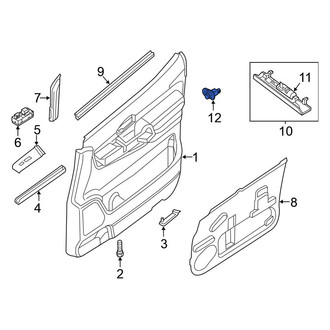 Nissan OE - Front Door Jamb Switch