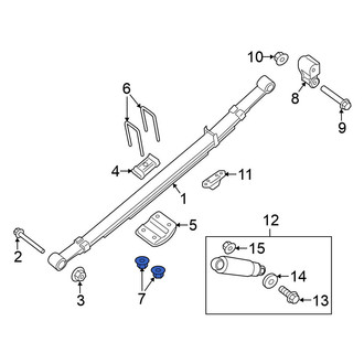 Nissan OE - Rack and Pinion Nut