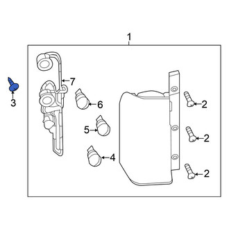 Nissan OE - Upper Tail Light Grommet