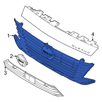 Nissan OE - Front Upper Grille