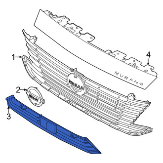 Nissan OE - Front Lower Grille