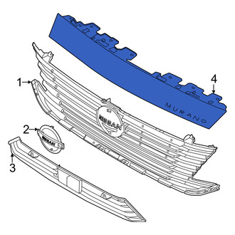 Nissan OE - Front Grille Molding