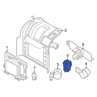 Nissan OE - Front Center Parking Aid Sensor Housing
