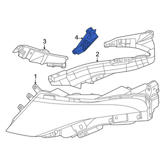 Nissan OE - Front Right Upper Daytime Running Light Bracket