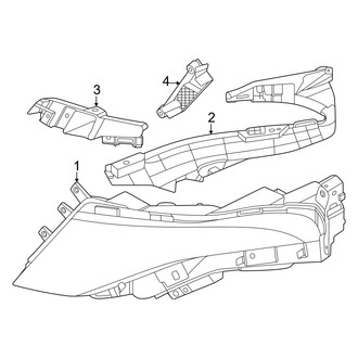 Nissan OE - Front Lamps - Combination Lamps