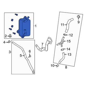 Nissan OE - Automatic Transmission Oil Cooler