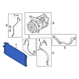 Nissan OE - A/C Condenser