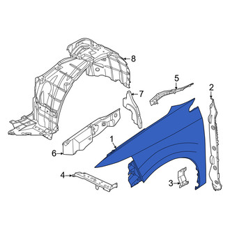 Nissan OE - Front Left Fender