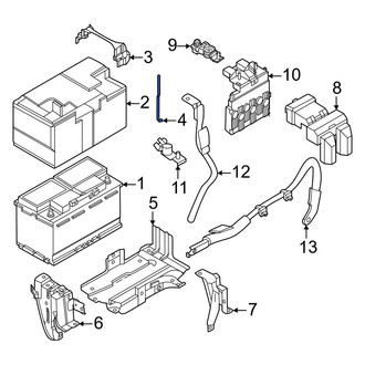 Nissan OE - Battery Hold Down Stud