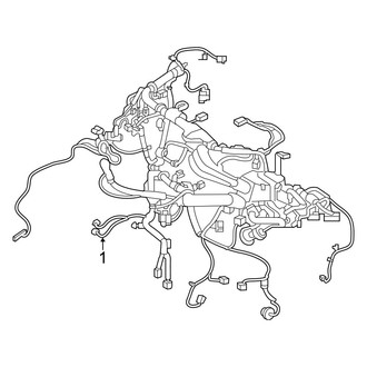 Nissan OE - Electrical - Wiring Harness (AWD)