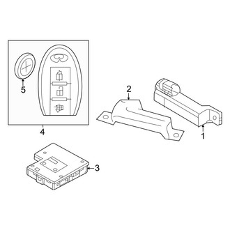 Nissan OE - Electrical - Keyless Entry Components (Intelligent Key Components)