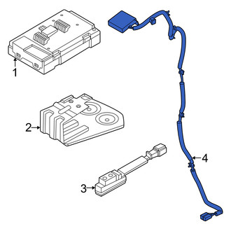 Nissan OE - GPS Navigation System Antenna