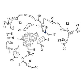Nissan OE - Turbocharger Oil Line Gasket