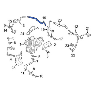 Nissan OE - Turbocharger Coolant Line