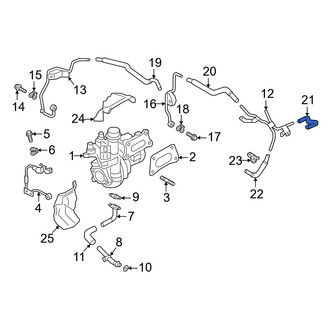 Nissan OE - Turbocharger Coolant Line