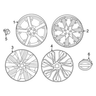Nissan OE - Wheels (SL / SV)