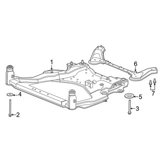 Nissan OE - Front Suspension - Suspension Mounting