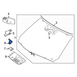 Nissan OE - Front Lane Departure System Camera