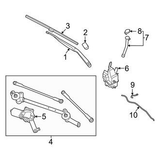 Nissan OE - Windshield - Wiper & Washer Components