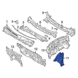 Nissan OE - Left Inner Body A-Pillar