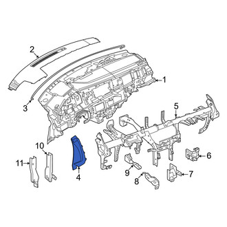 Nissan OE - Left Instrument Panel Side Cover