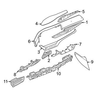 Nissan OE - Instrument Panel Components
