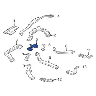 Nissan OE - Front Center Instrument Panel Air Duct