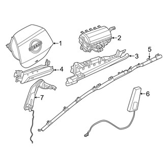 Nissan OE - Restraint Systems - Air Bag Components (Air Bags)