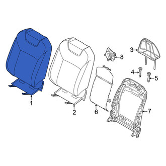 Nissan OE - Front Right Seat Back Cushion Cover