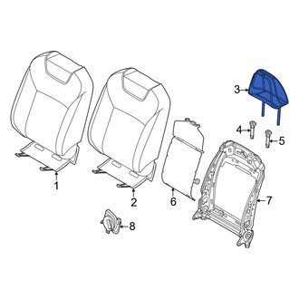 Nissan OE - Front Left Headrest