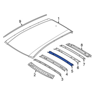 Nissan OE - Center Roof Bow