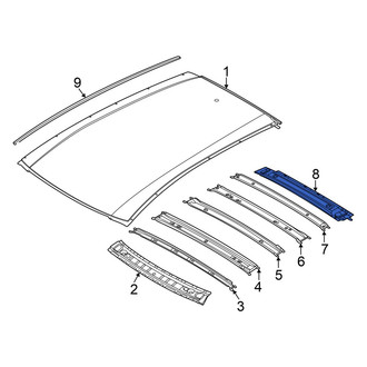 Nissan OE - Rear Roof Header Panel